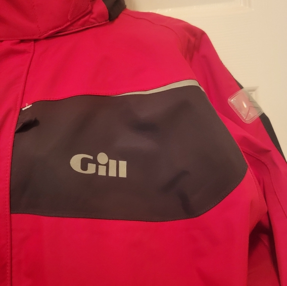 NEW - GILL COAST RED JACKET- (sz - large) - Picture 12 of 16